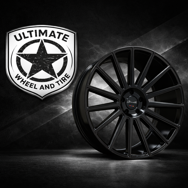 Set of 4 Gianelle 20" Verdi Gloss Black 20x9 ET 35 5X112